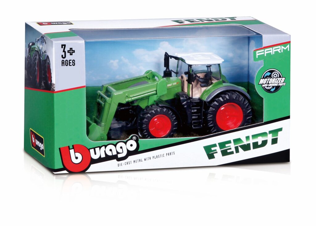 Bburago 10cm Fendt 1050 Vario With Front Loader Nappies Direct