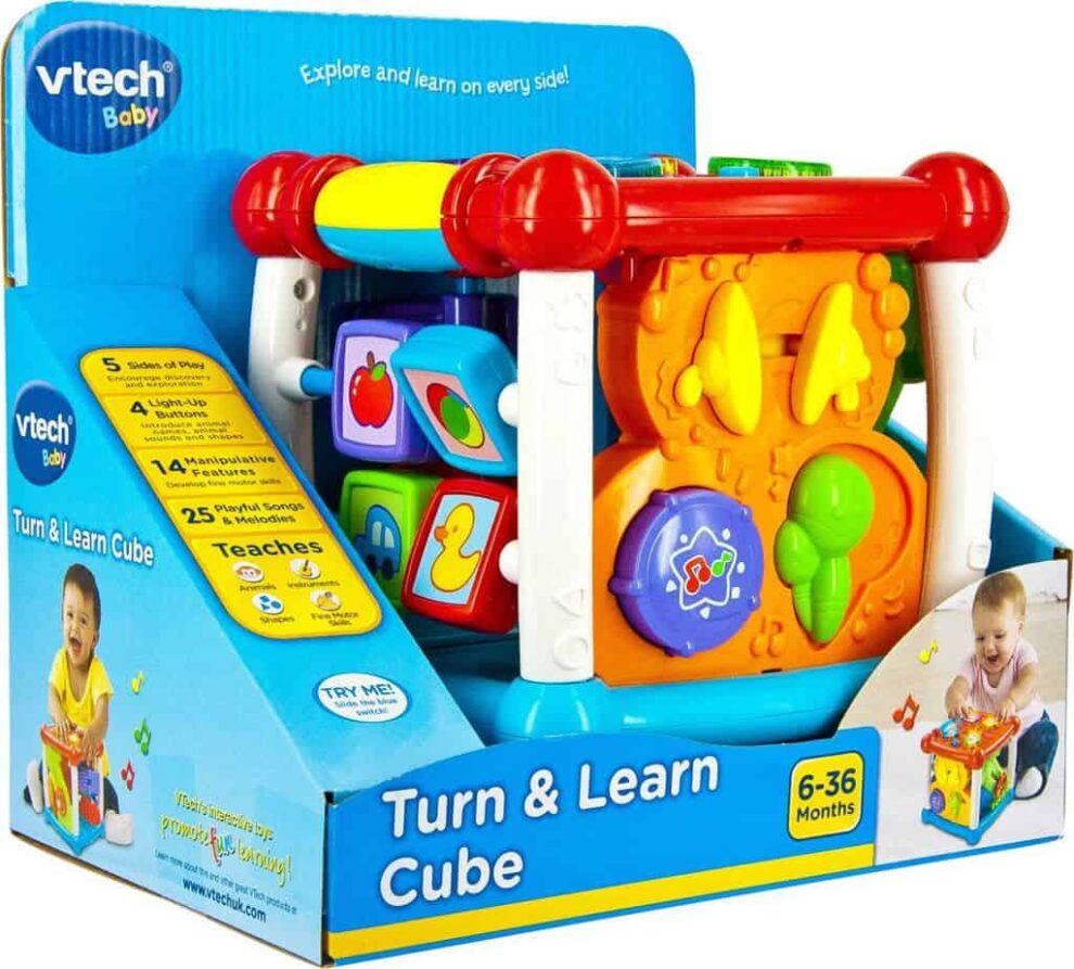 VTech Turn & Learn Cube - Nappies Direct