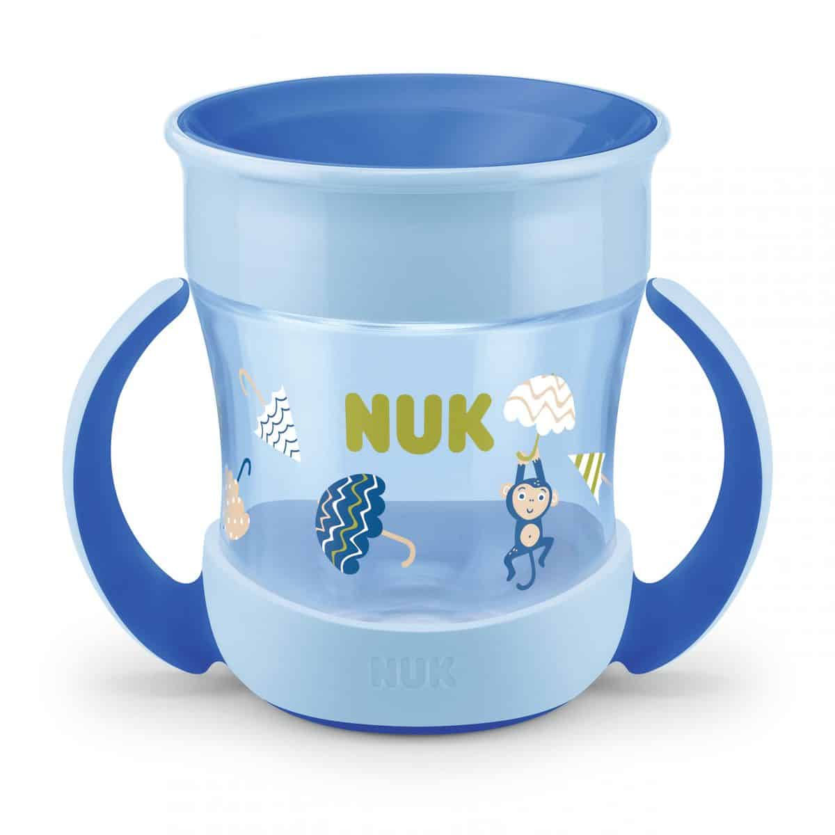 NUK Mini Magic Cup 160ml with drinking rim and lid - Nappies Direct