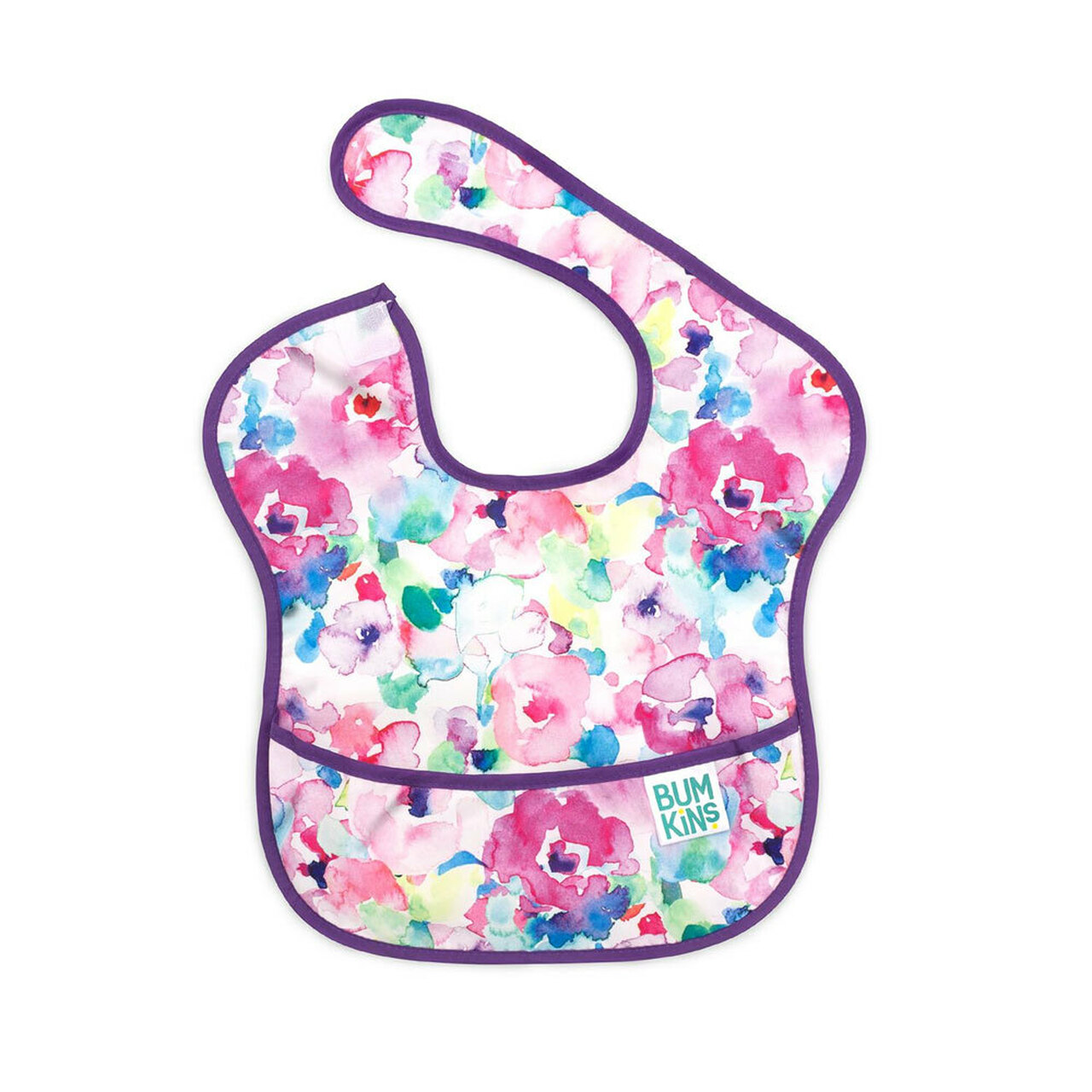 Bumkins Waterproof SuperBib - Watercolour - Nappies Direct