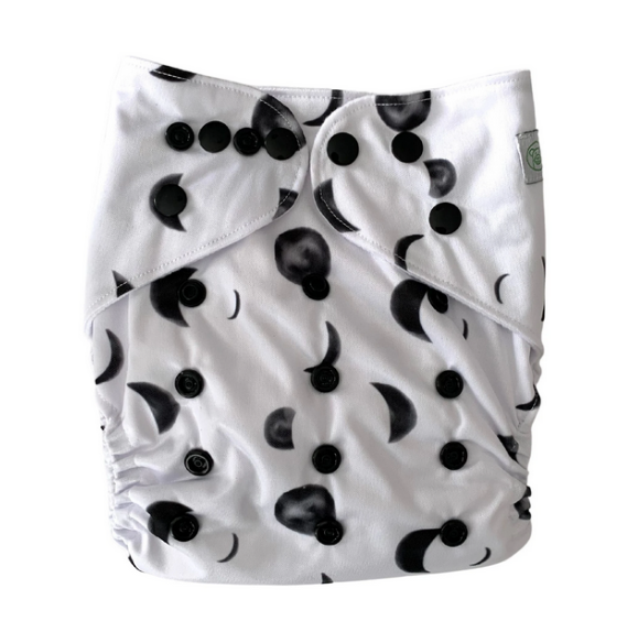 Bear & Moo Moonlight Cloth Nappy - Shell Only - Nappies Direct
