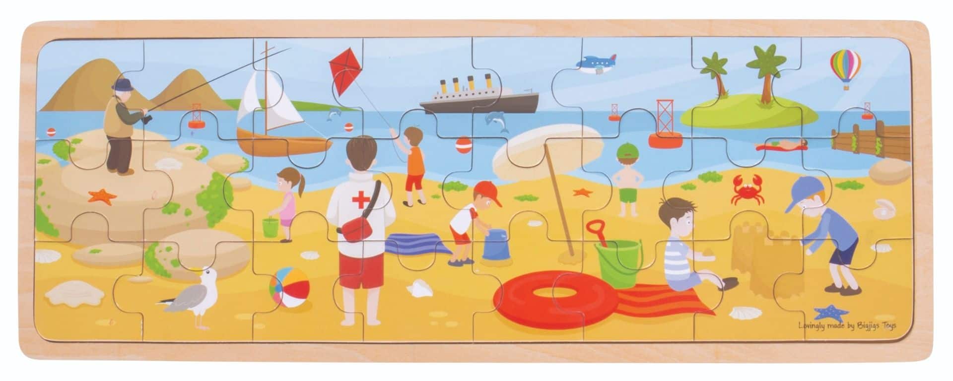 Big Jigs At The Seaside Puzzle - Nappies Direct