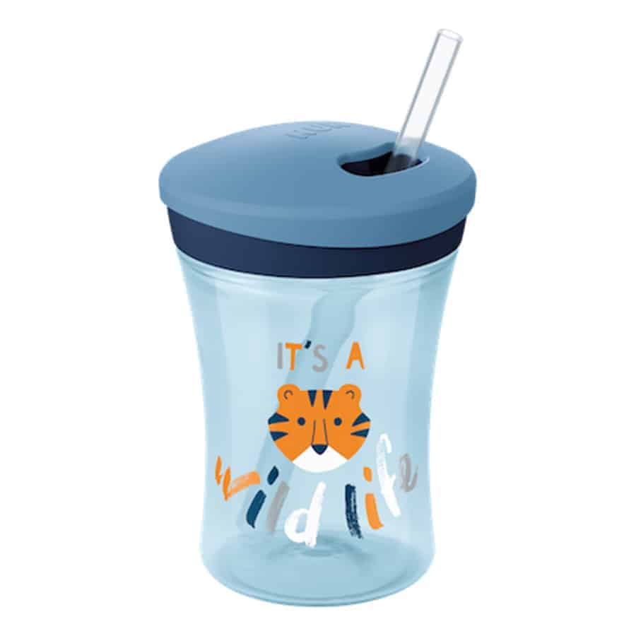 NUK Evolution Action Cup 230ml with Drinking Straw - Nappies Direct