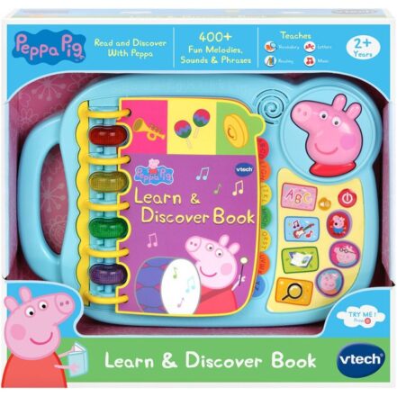 Vtech Peppa Pig Learn & Discover Book - Nappies Direct