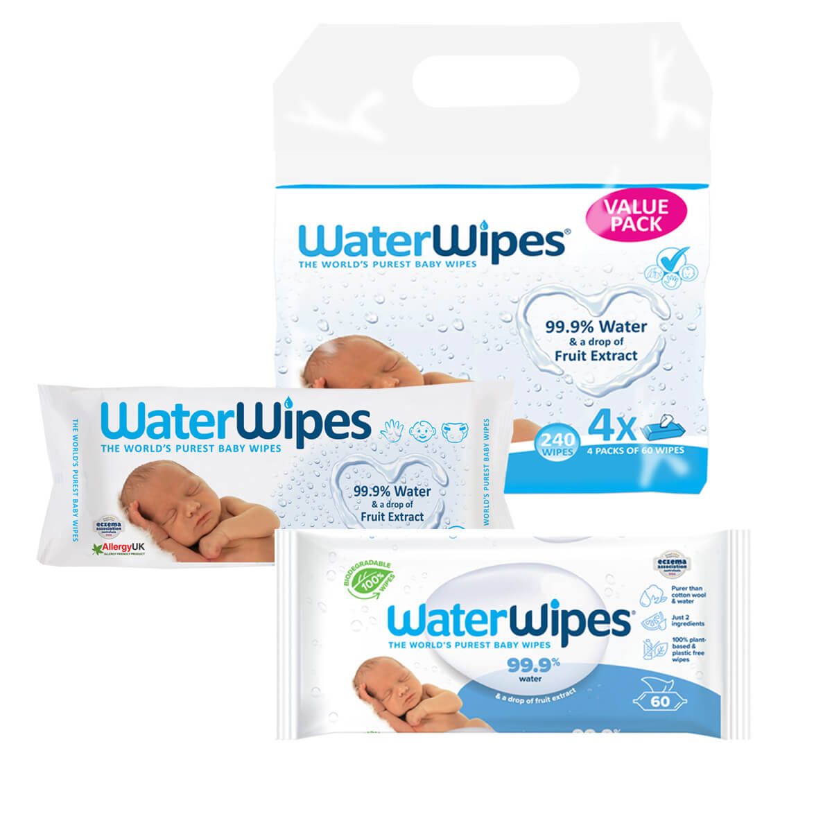 Original Water Wipes & Biodegradable Wipes - Nappies Direct